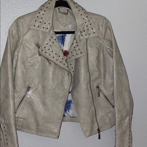 Stylish leather jacket